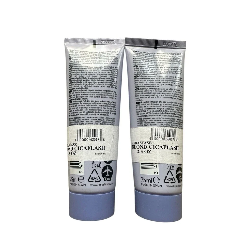 2 KERASTASE PARIS K BLOND ABSOLU CICAFLASH 2.5 OZ  Each New